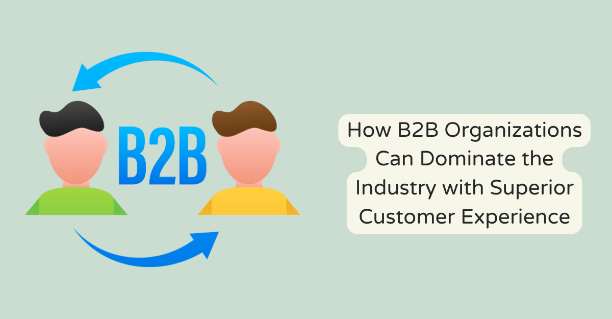 How B2B Organizations Can Dominate the Industry with Superior Customer Experience